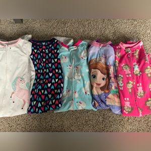 4T Footie Pajamas